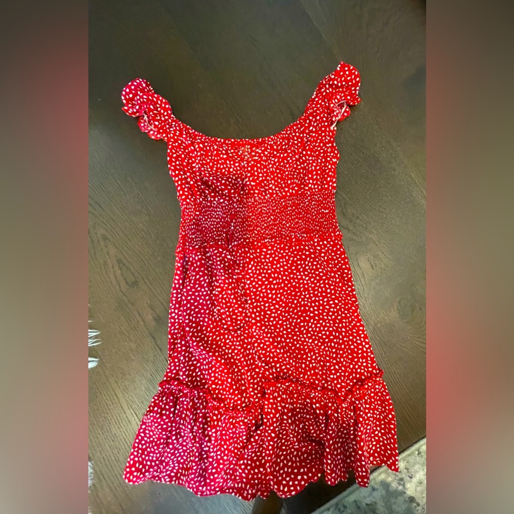 Women’s Summer Ruffle Sleeve Mini Dress